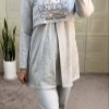 ست راحتی بارداری baby آستین بلند رنگ کالباسی سایز 1